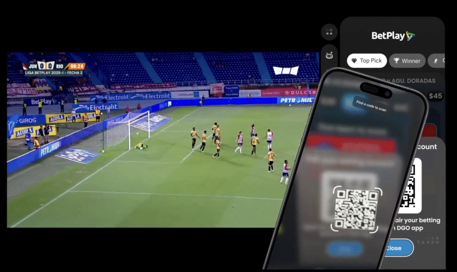 BetPlay, TAPPP and DirecTV pioneer betting direct from live TV broadcasts