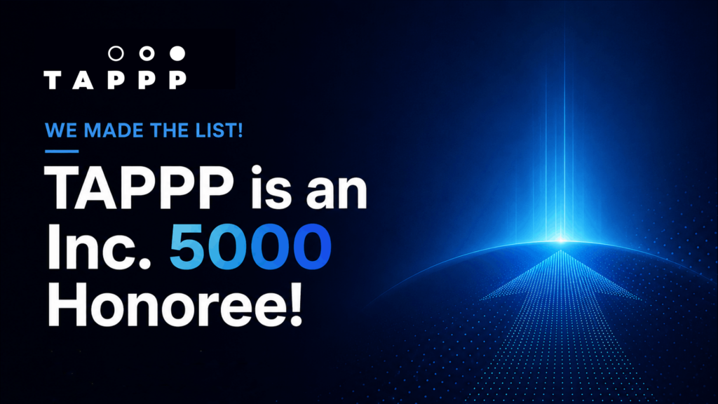 TAPPP Named an Inc. 5000 2026 Honoree